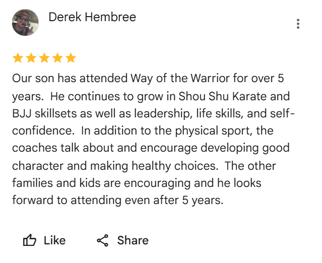 Martial Arts School | Way of the Warrior Martial Arts